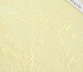 Yellow floral jacquard relief